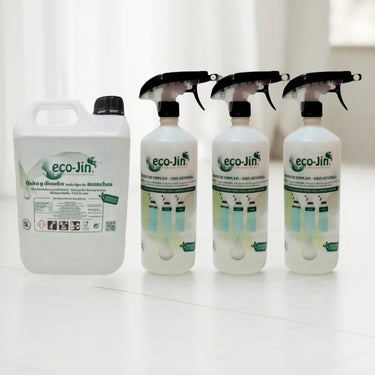 ECOJIN NEUTRO 5 LITROS CON 3 DIFUSORES LIMPIADOR ECOJIN