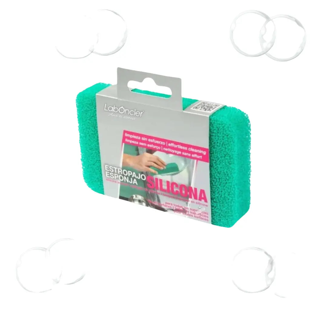 ESTROPAJO ESPONJA DE SILICONA LIMPIADOR ECOJIN