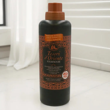 Suavizante Tesori d'oriente HAMMAM Argán y Flor de Naranjo 760 ml LIMPIA Y BRILLA