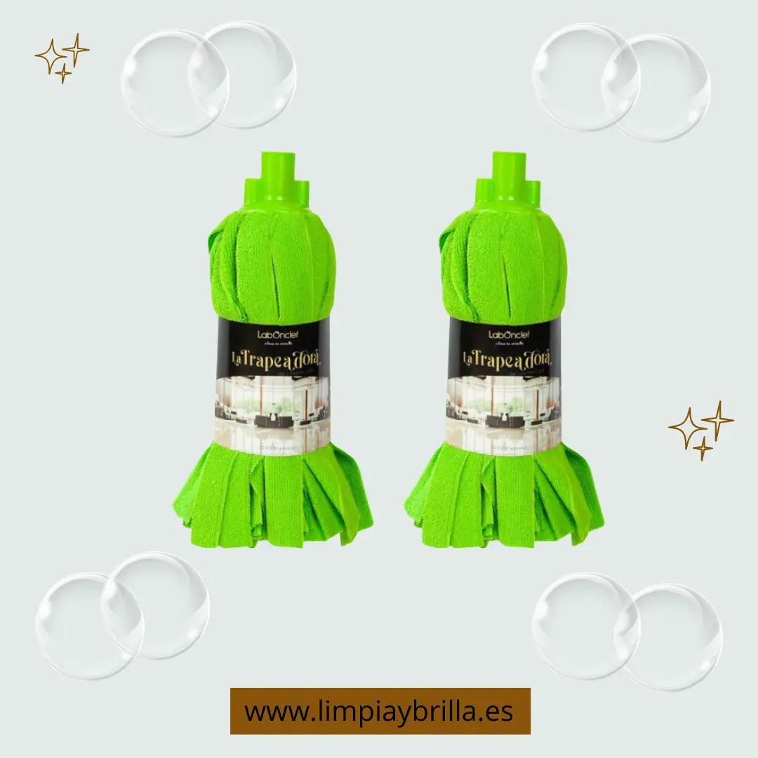 FREGONA TRAPEADORA pack de 2 LIMPIADOR ECOJIN