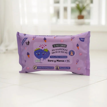 THE FRUIT COMPANY Toallitas Húmedas Mora 15 u limpiaybrilla.es