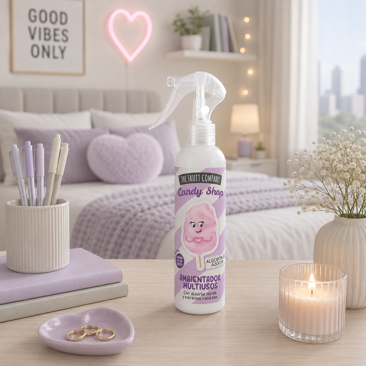 Spray Hogar Algodón de Azúcar 200 ml Candy TFC The Fruit Company