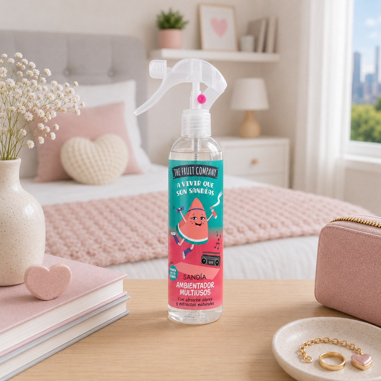Spray Ambientador Sandía Multiusos 250 ml TFC The Fruit Company