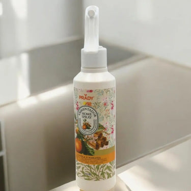Ambientador Spray Canela y Naranja PRADY 220 ml Limpia y brilla