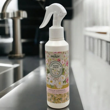 Ambientador Spray Jardín de Gardenias PRADY 220 ml Limpia y brilla