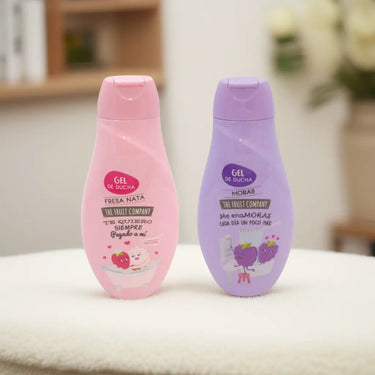 GEL DE DUCHA THE FRUIT COMPANY PACK DE 2 Limpia y brilla