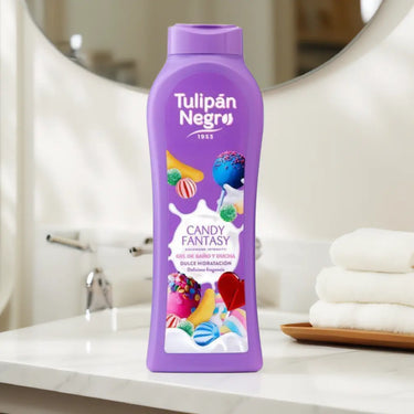 Tulipan Negro gel de ducha Candy Fantasy Limpia y brilla