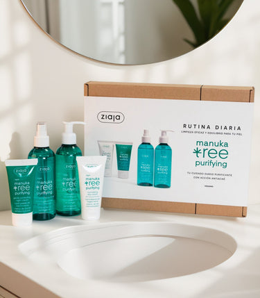 Ziaja Set Manuka Tree especial para Tendencia al Acné Limpia y brilla