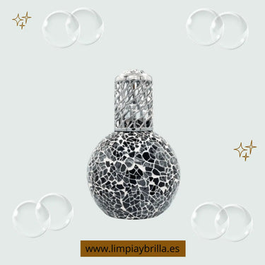 LAMPARA CATALITICA NEGRA CON ESENCIA LIMPIADOR ECOJIN