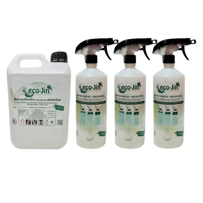 ECOJIN NEUTRO 5 LITROS CON 3 DIFUSORES LIMPIADOR ECOJIN