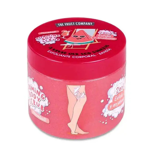 PACK DE 3 EXFOLIANTES CORPORALES AROMA A SANDIA -  THE FRUIT COMPANY Limpia y brilla