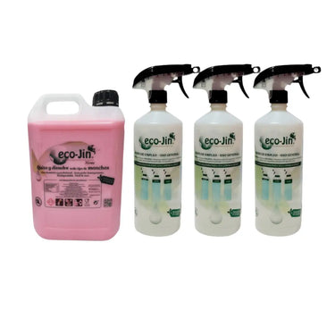 ECOJIN HOME (ROSA) 5 LITROS CON DIFUSORES LIMPIADOR ECOJIN
