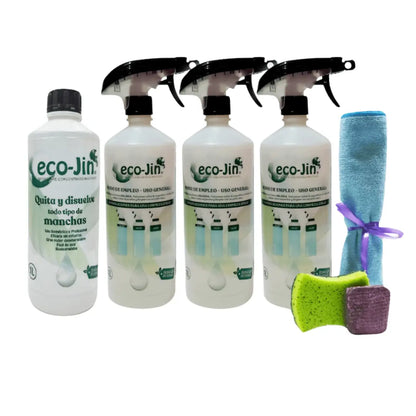KIT DE INICIO NEUTRO LIMPIADOR ECOJIN