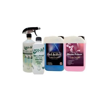 LOTE ECOJIN + DETERGENTE + SUAVIZANTE LIMPIADOR ECOJIN