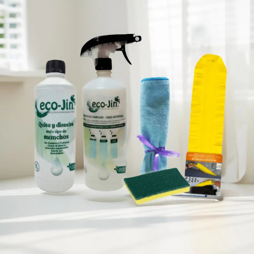 PACK DE LIMPIEZA 3 LIMPIADOR ECOJIN