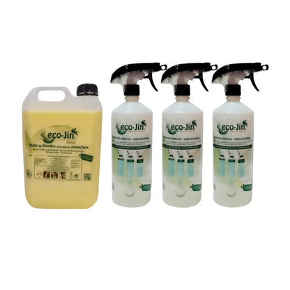ECOJIN 5 LITROS INTENSE CON DIFUSORES LIMPIADOR ECOJIN