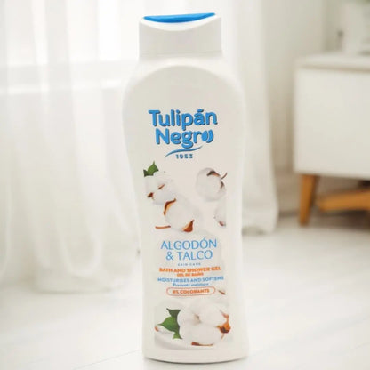 TULIPÁN NEGRO Gel Algodón y Talco 650 ml limpiaybrilla.es