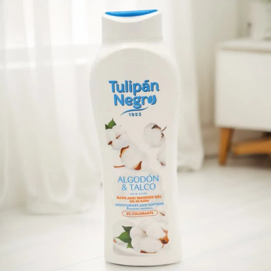 TULIPÁN NEGRO Gel Algodón y Talco 650 ml limpiaybrilla.es