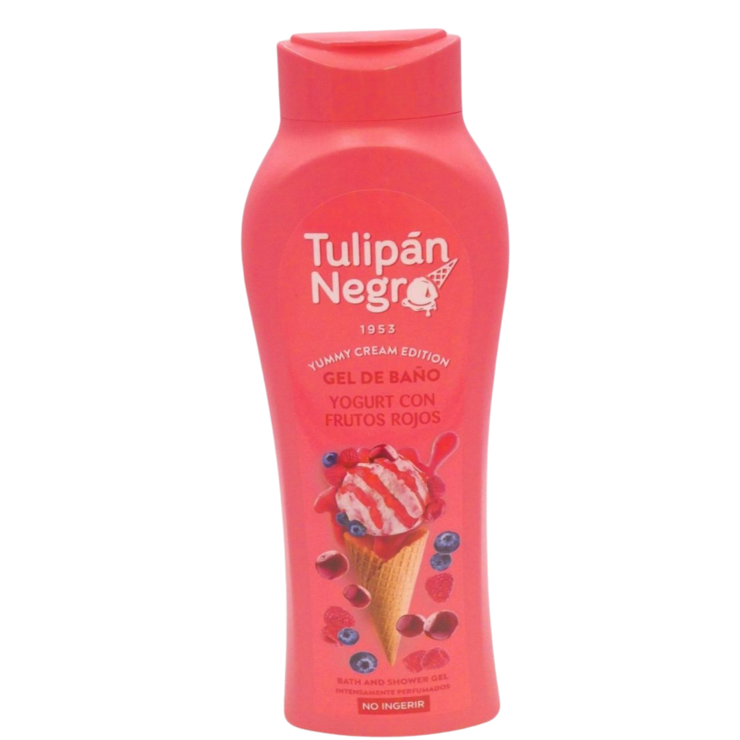 TULIPÁN NEGRO Gel Yogurt con Frutos Rojos 650ml