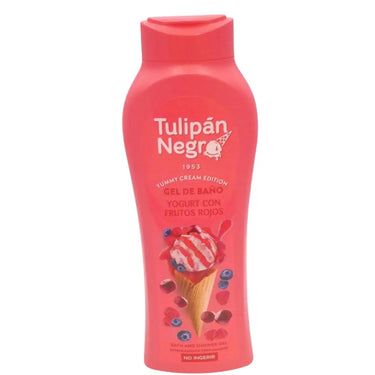 TULIPÁN NEGRO Gel Yogurt con Frutos Rojos 650ml limpiaybrilla.es
