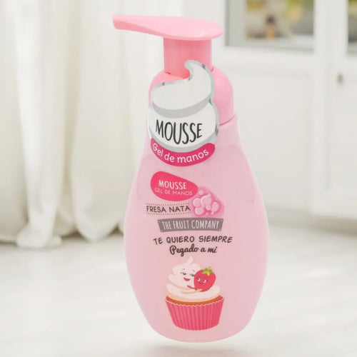 THE FRUIT COMPANY Mousse Jabón Manos Fresa 250 ml limpiaybrilla.es