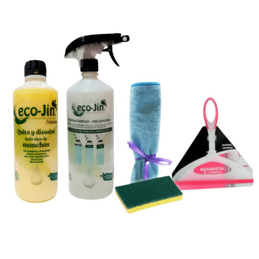 PACK DE LIMPIEZA 5 LIMPIADOR ECOJIN