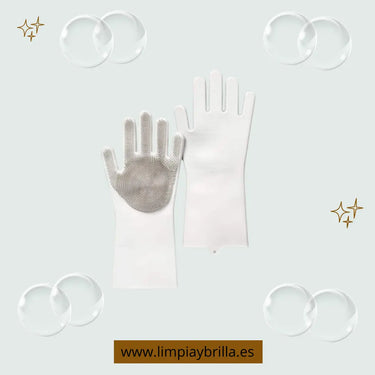 GUANTES DE SILICONA LIMPIADOR ECOJIN
