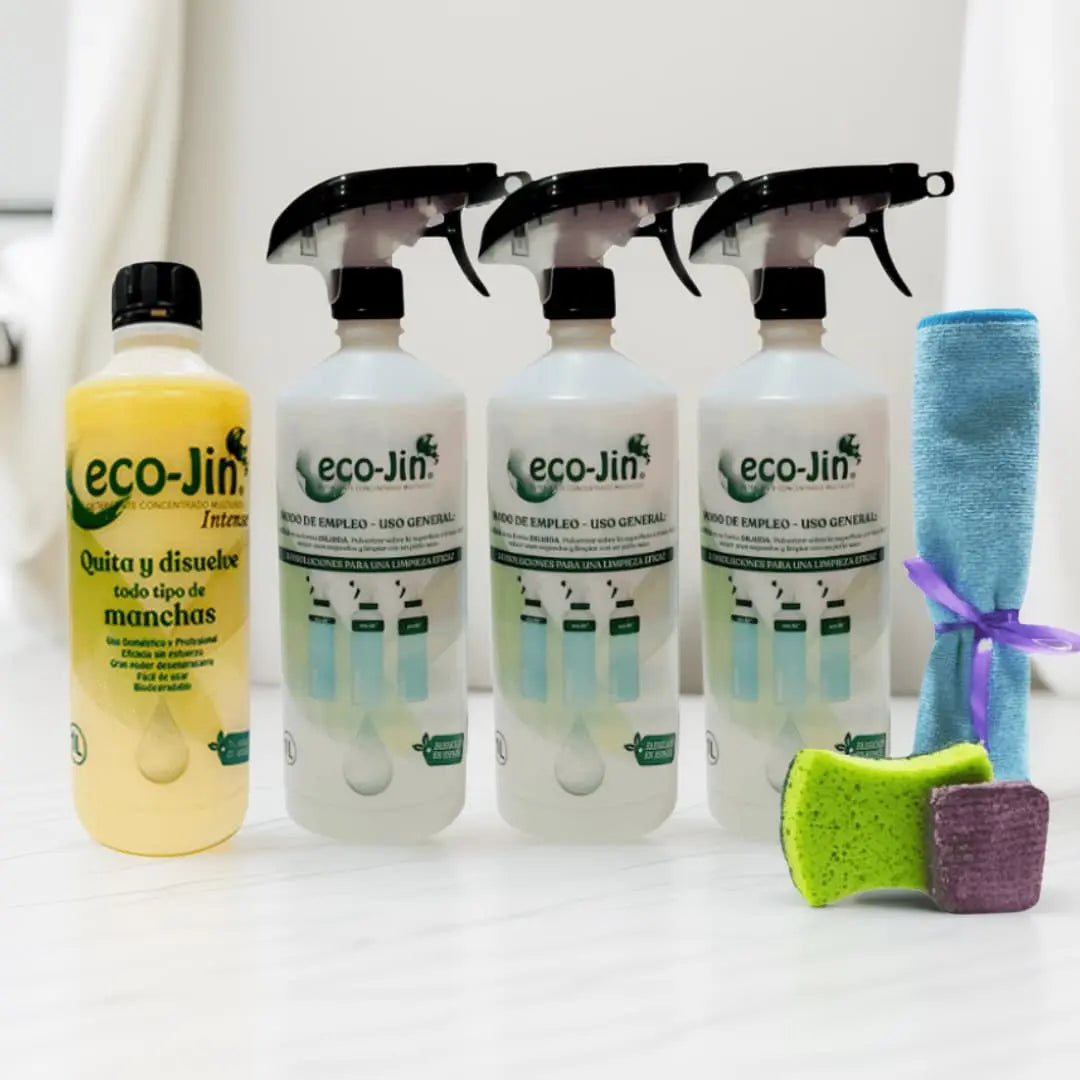 KIT DE INICIO INTENSE (AMARILLO) LIMPIADOR ECOJIN
