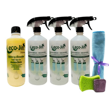 KIT DE INICIO INTENSE (AMARILLO) LIMPIADOR ECOJIN