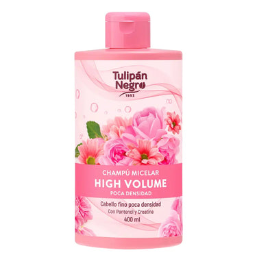 Champú Micelar Tulipán Negro – Volumen sin límites Limpia y brilla