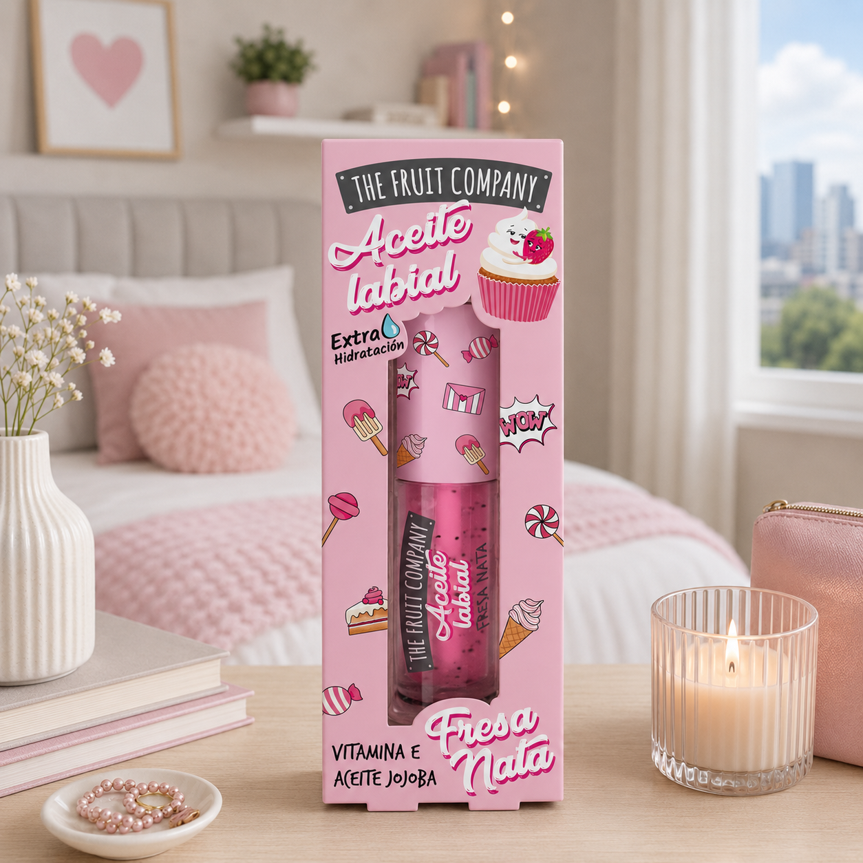 Aceite Labial Fresa The Fruit Company