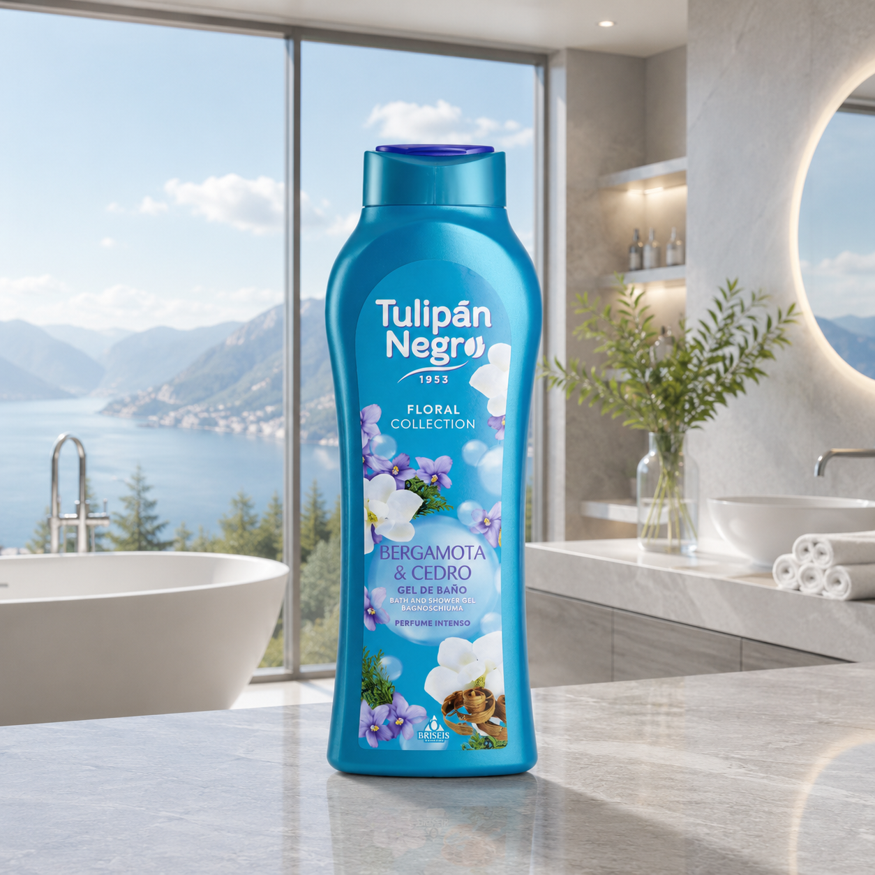 Tulipan negro Gel de Ducha Bergamota & Cedro Limpia y brilla