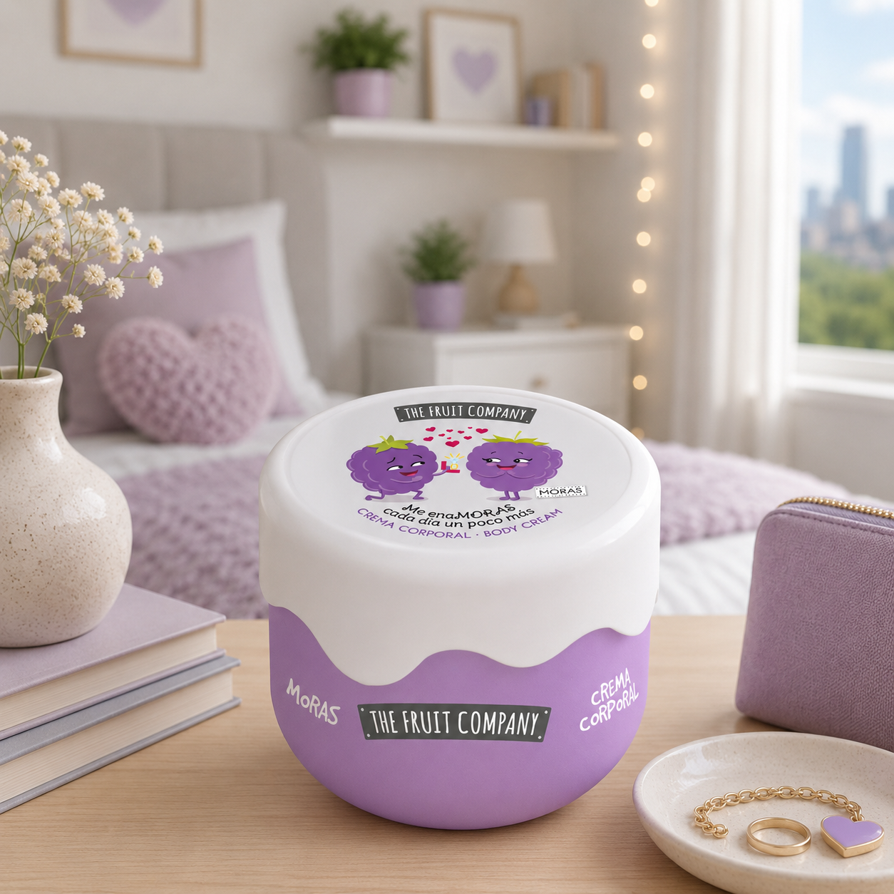 Crema Corporal Moras Efecto Seda 200 ml The Fruit Company