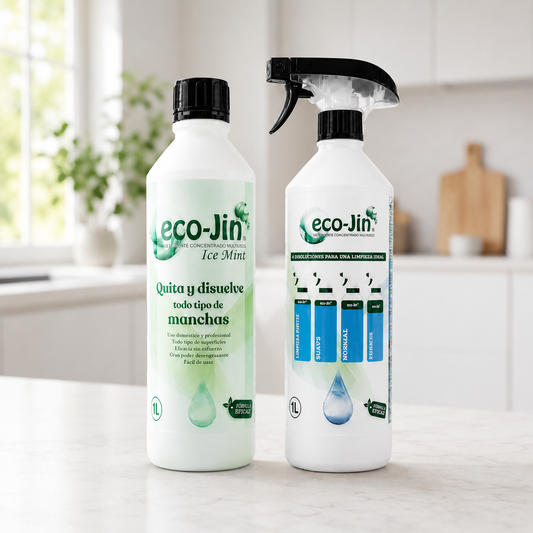 ECOJIN ICE-MINT 1 LITRO CON DIFUSOR LIMPIADOR ECOJIN