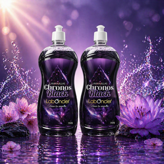 PACK DE 2 CHRONOS BLACK Limpia y brilla