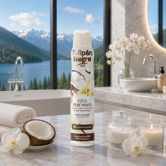 Tulipán Negro – Desodorante Coco Pure White limpiaybrilla.es
