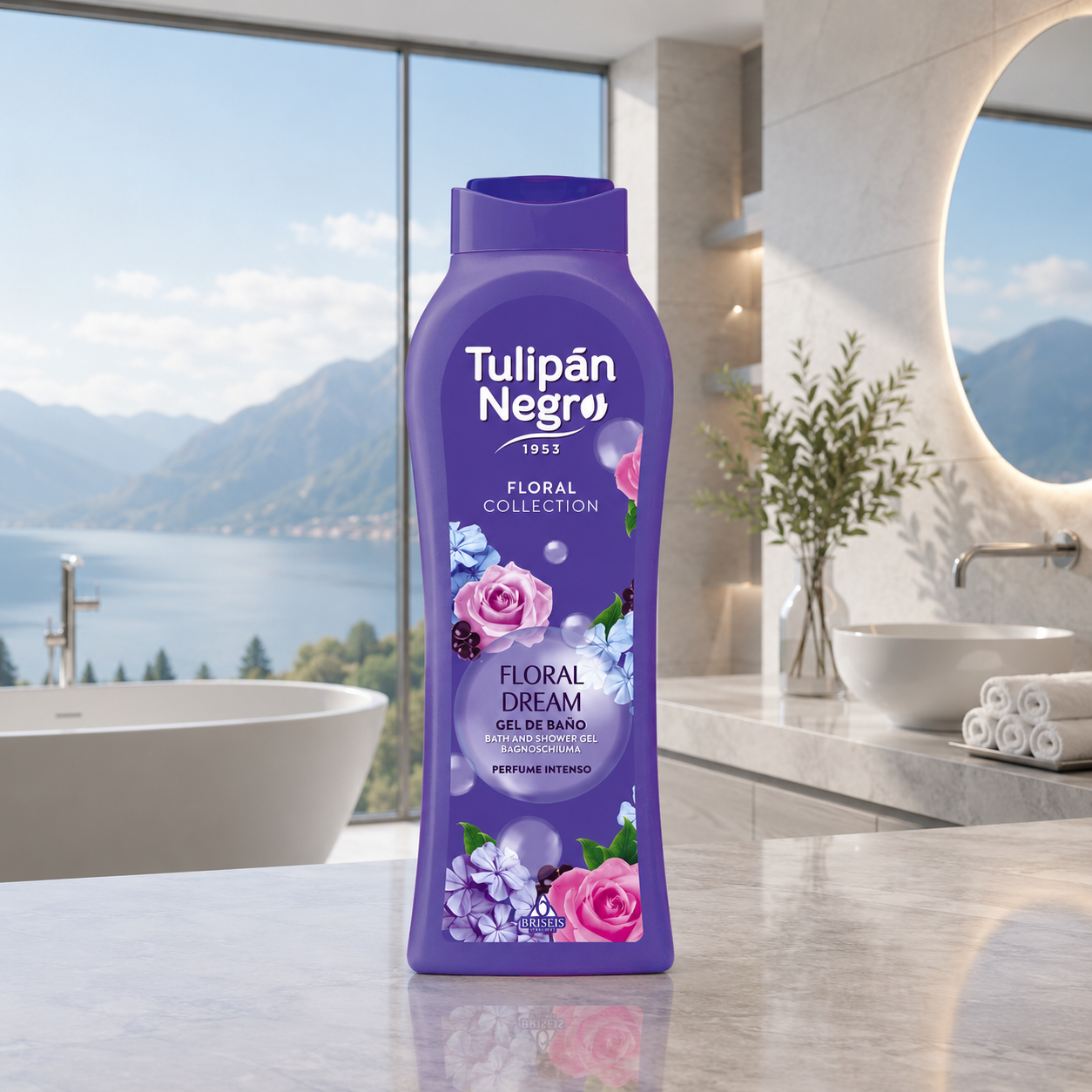Tulipan Negro gel de ducha Floral Dream Limpia y brilla