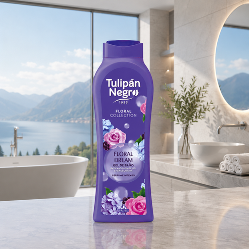Tulipan Negro gel de ducha Floral Dream Limpia y brilla