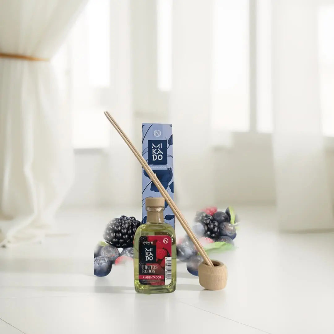 AMBIENTADOR MIKADO FRUTOS ROJOS LIMPIADOR ECOJIN