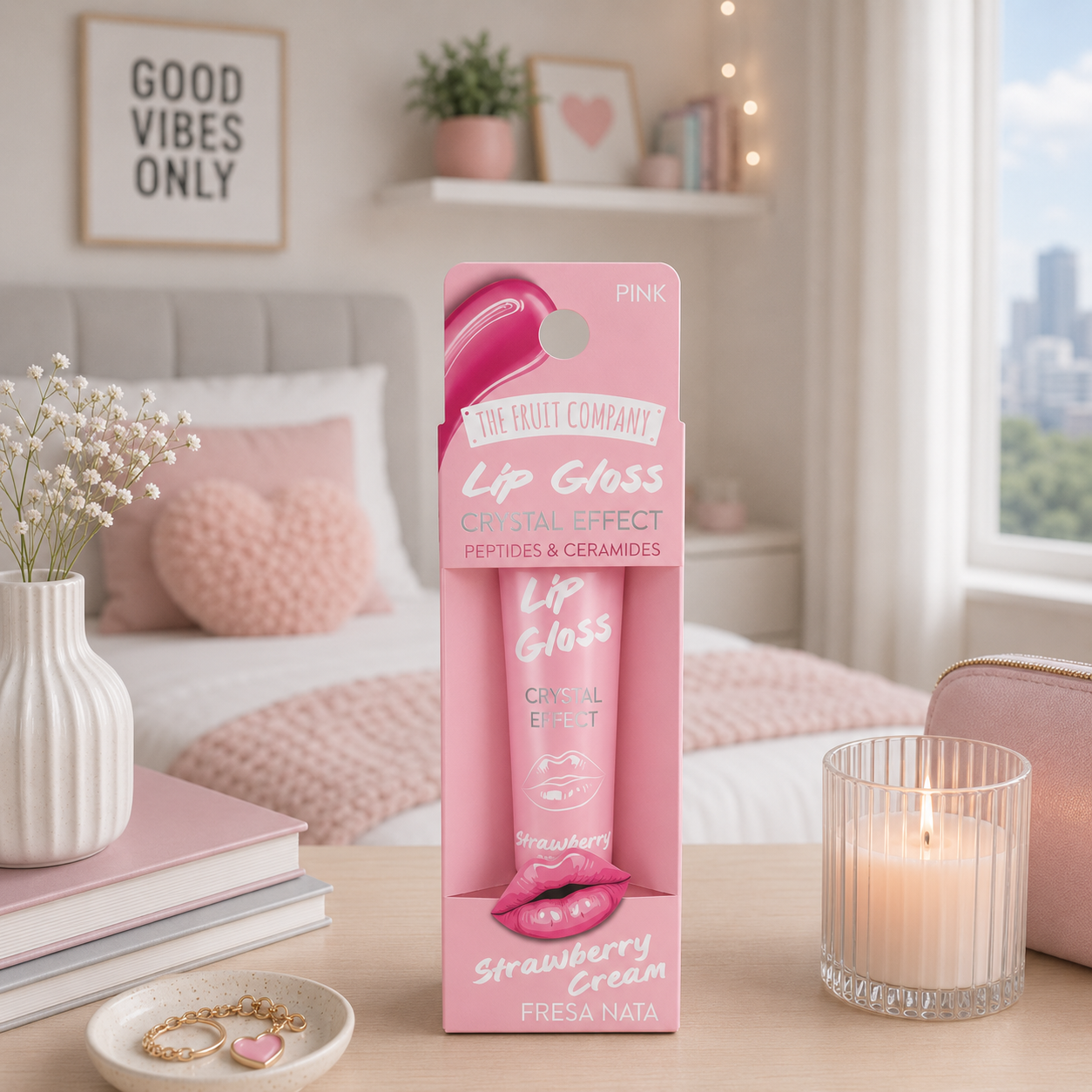 Lip Gloss Fresa The Fruit Company
