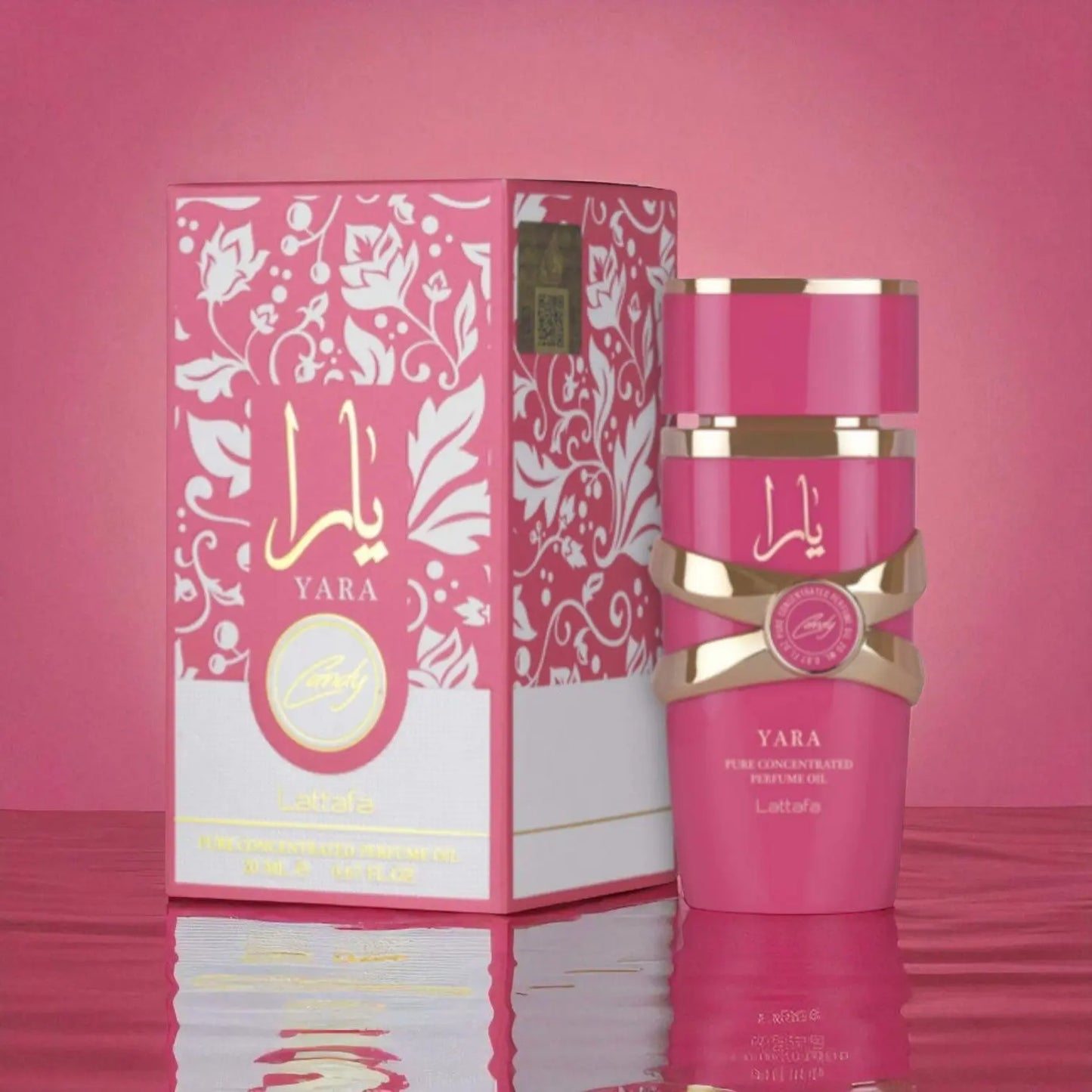 Lattafa – Yara Candy Oil (20 ml) Limpia y brilla