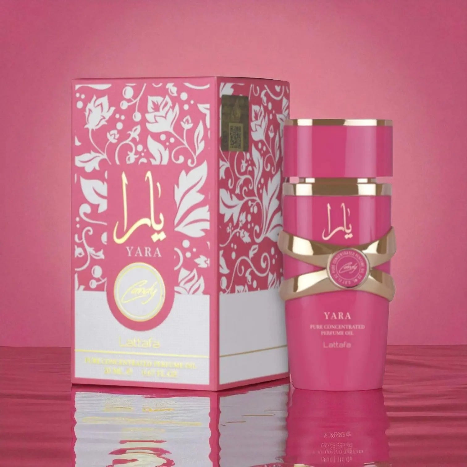 Lattafa – Yara Candy Oil (20 ml) Limpia y brilla
