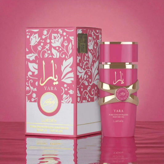 Lattafa – Yara Candy Oil (20 ml) Limpia y brilla