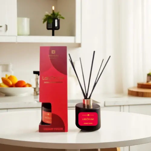 AMBIENTADOR PREMIUM MIKADO LABONCLER VIBRANT POISON 200ML Limpia y brilla