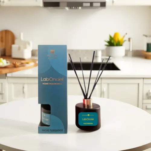 AMBIENTADOR PREMIUM MIKADO LABONCLER NICHE TURQUOISE 200ML Limpia y brilla
