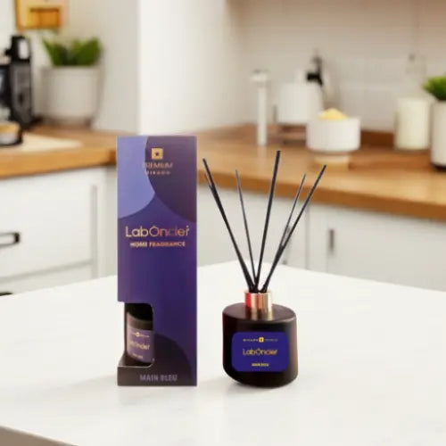 AMBIENTADOR PREMIUM MIKADO LABONCLER MAIN BLEU 200ML Limpia y brilla