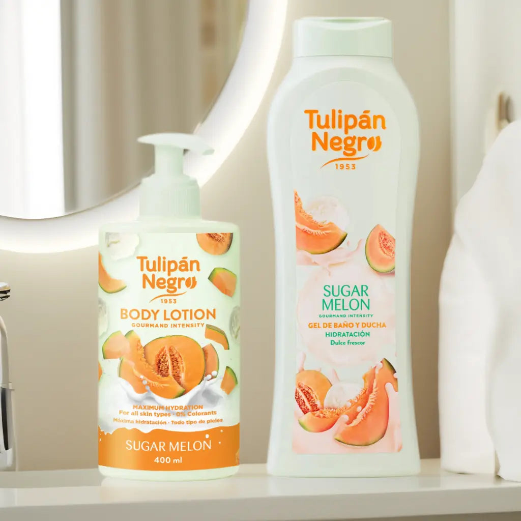 Tulipan Negro Dúo Sugar Melon Limpia y brilla