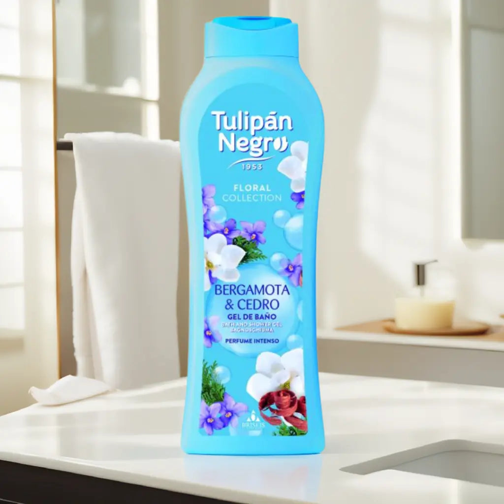 Tulipan negro Gel de Ducha Bergamota & Cedro Limpia y brilla