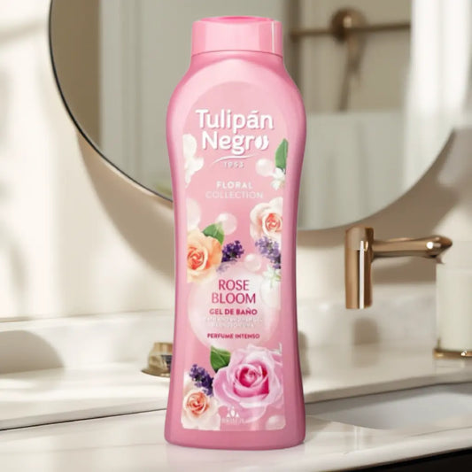 Tulipan Negro gel de ducha Rose Bloom Limpia y brilla