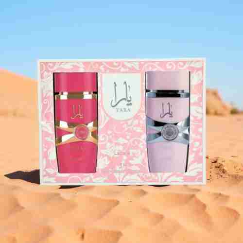 Lattafa – Pack Yara Rosa + Yara Candy (2×100 ml) 100% original Limpia y brilla